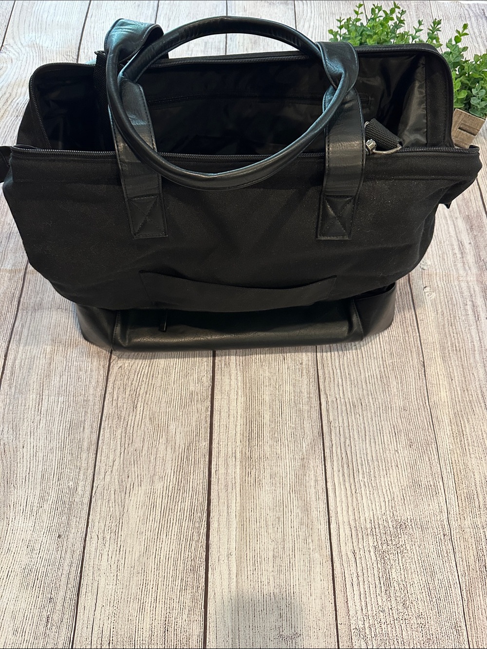 Black BÉIS large Weekend Bag